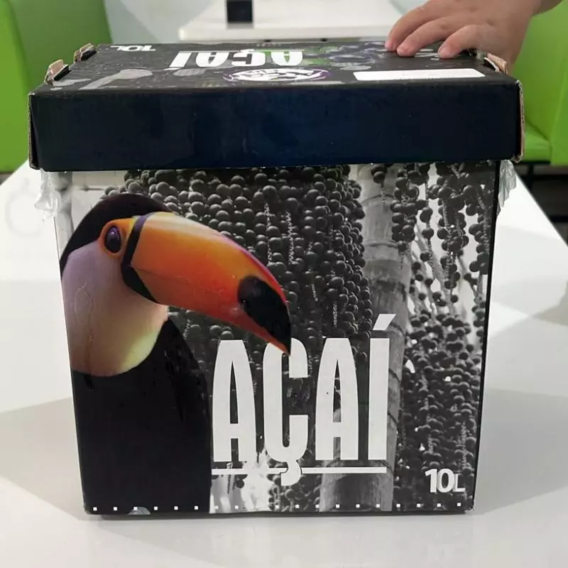 Caixa De açai 10 Litros