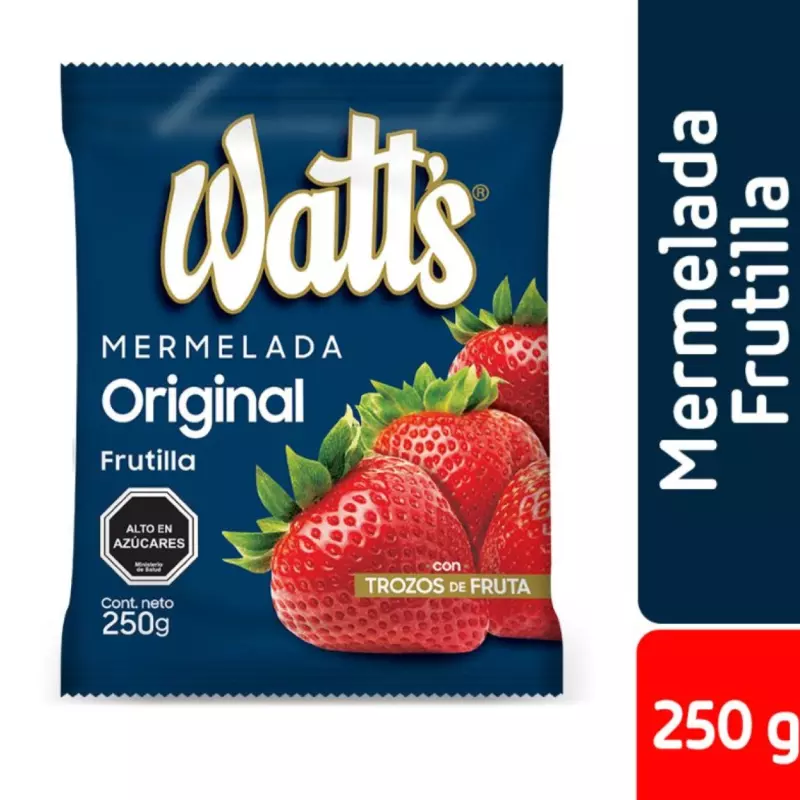Mermelada Watts frutilla 225g