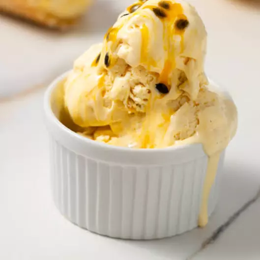 Creme Mousse de Maracujá