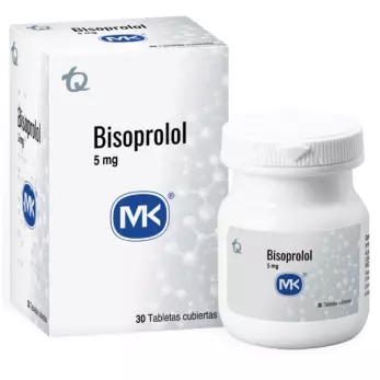 BISOPROLOL 5 MG 30 TABLETAS
