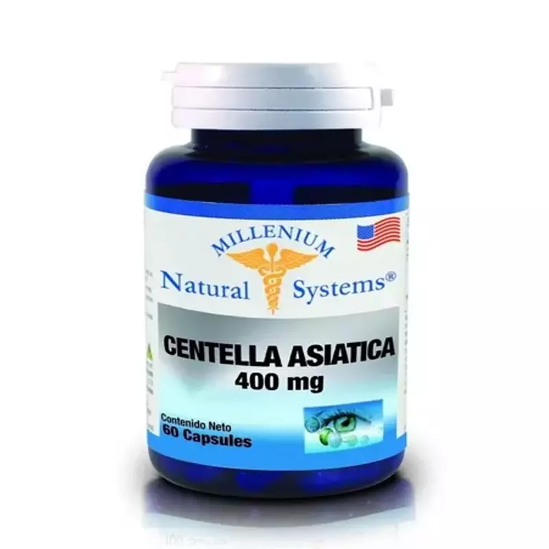 CENTELLA ASIATICA 400MG  60 CAPSULA