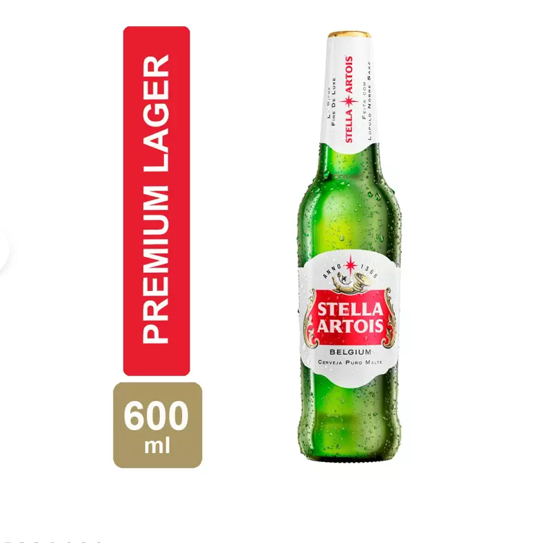 Cerveja Stella Artoins 600ml