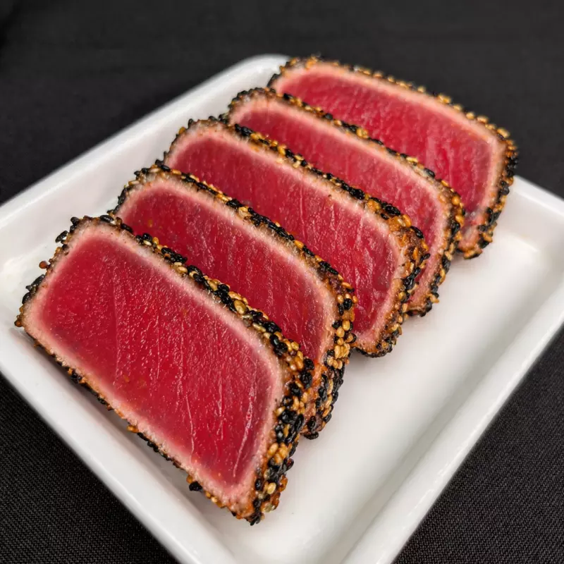 SASHIMI ATÚN SELLADO (7 CORTES)