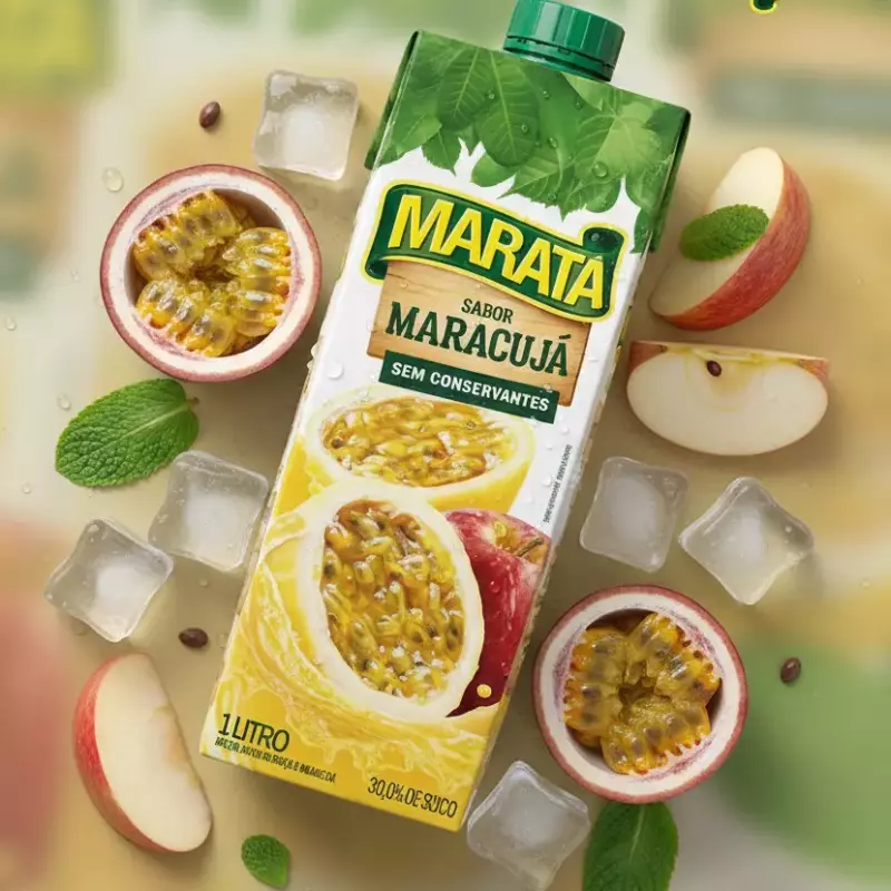 Suco 1litro maracujá