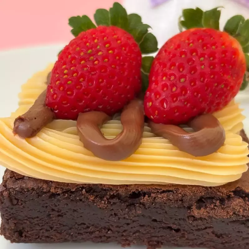 Brownie Ninho c/ Nutella