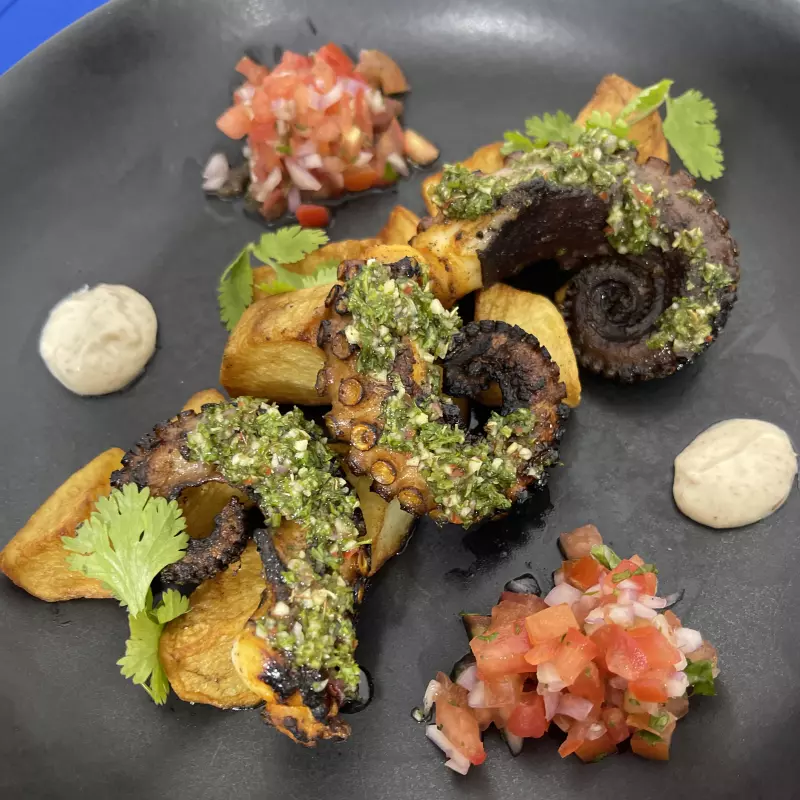 PULPO CHIMICHURRI