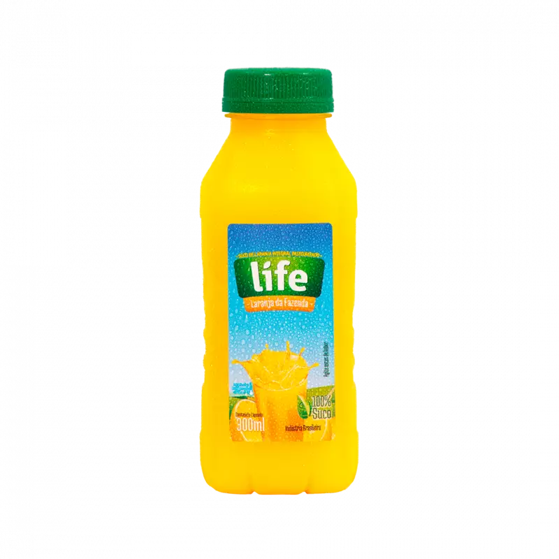 Suco LIFE Laranja da Fazenda