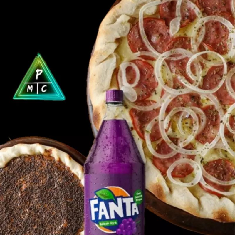 Promoção de pizza gigante+ uma doce