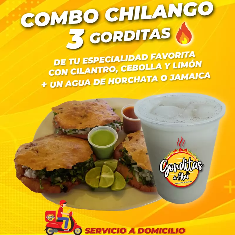 Combo Chilango (cebolla y cilantro))