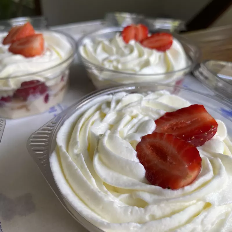 Pavê de Morango LOWCARB