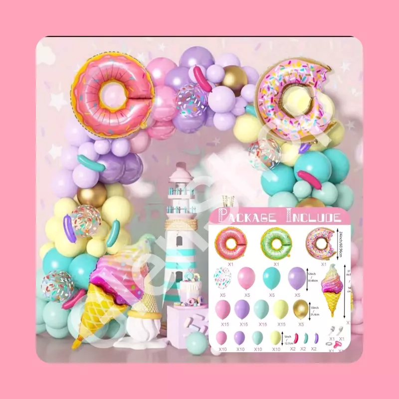 Set globos dulces