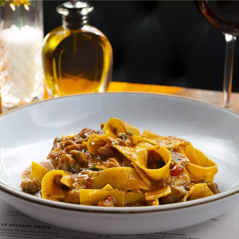 Pappardelle al Ragu di Vitela