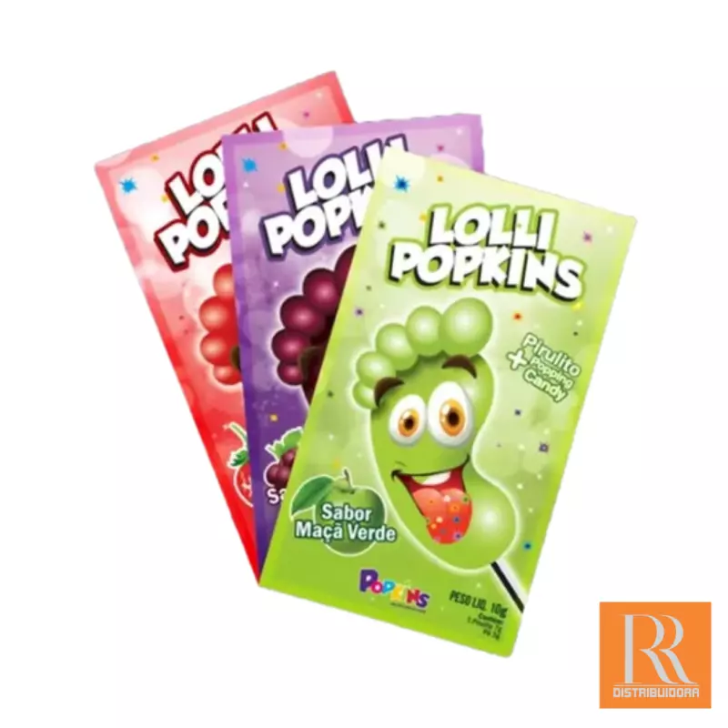Pirulito Lolli Popkins Pézinho