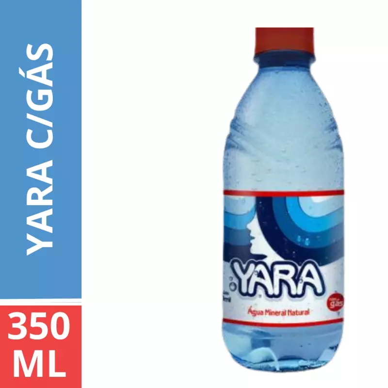 ÀGUA YARA CM GÁS 350ML