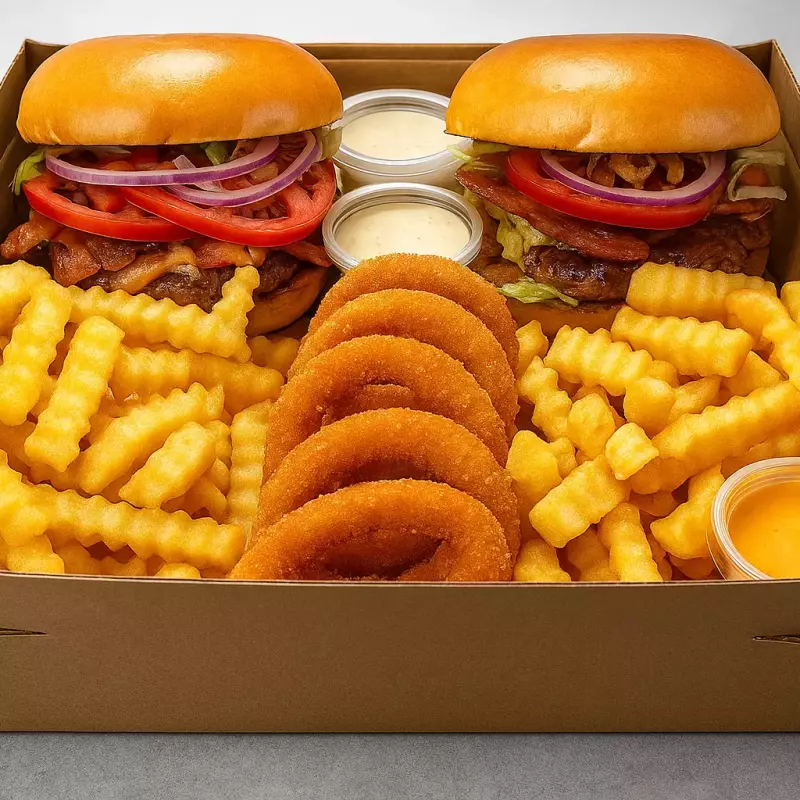 BOX CHEDDAR BACON – 2 PESSOAS