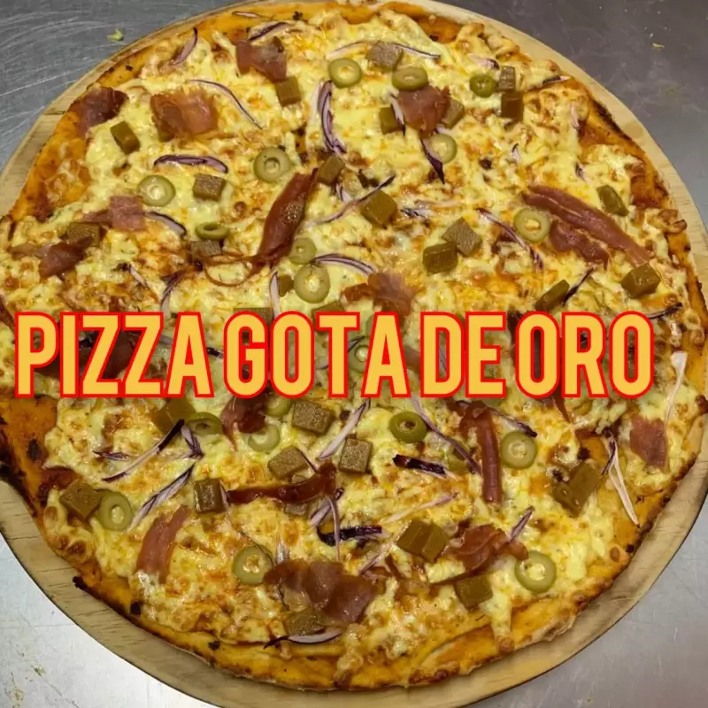 PIZZA GOTA DE ORO