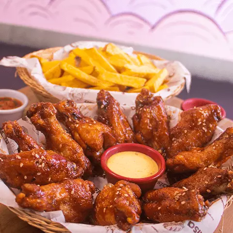 Alitas porción 12und