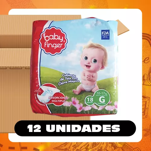 Bulto Baby Finger Pañales G