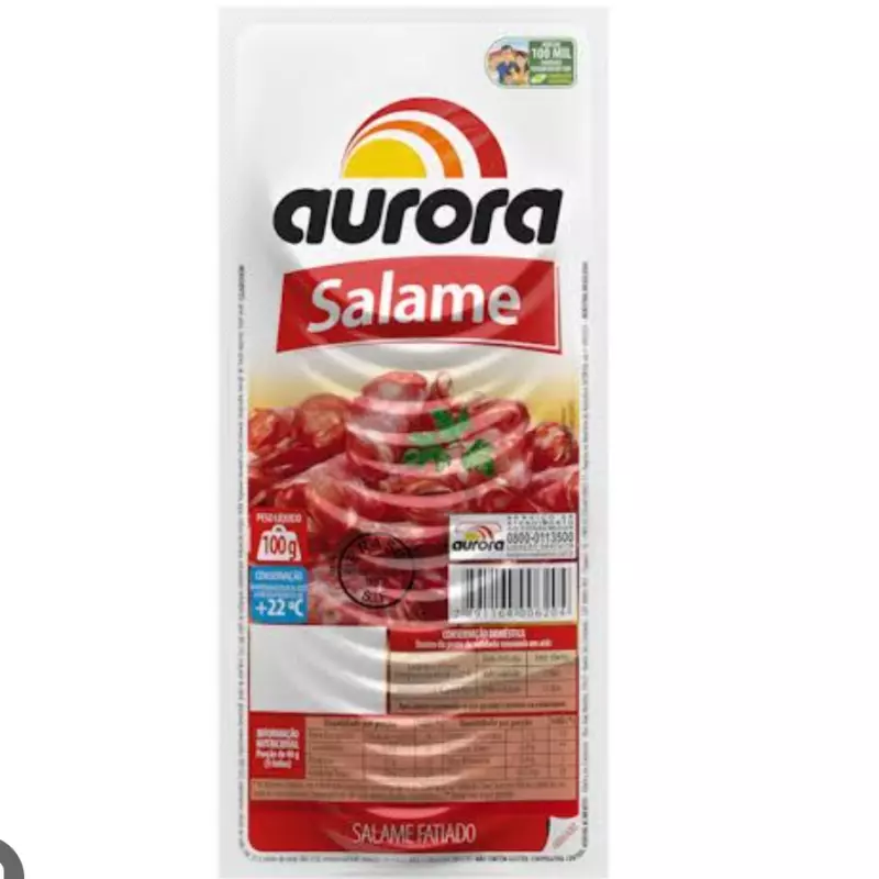Salame aurora 100g