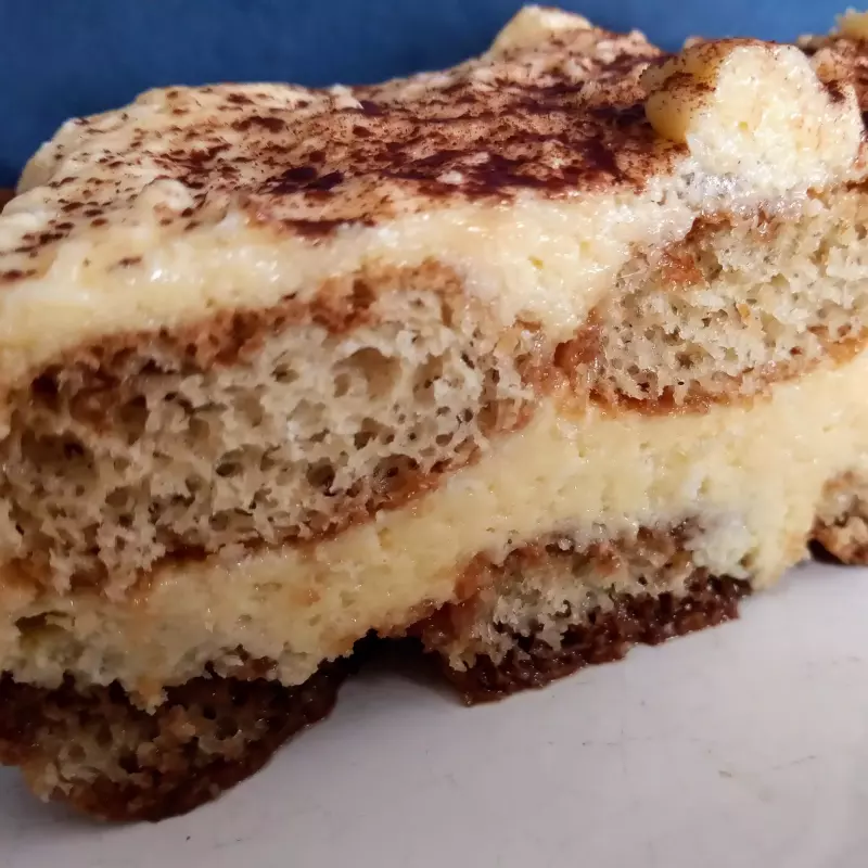 Tiramisú casero