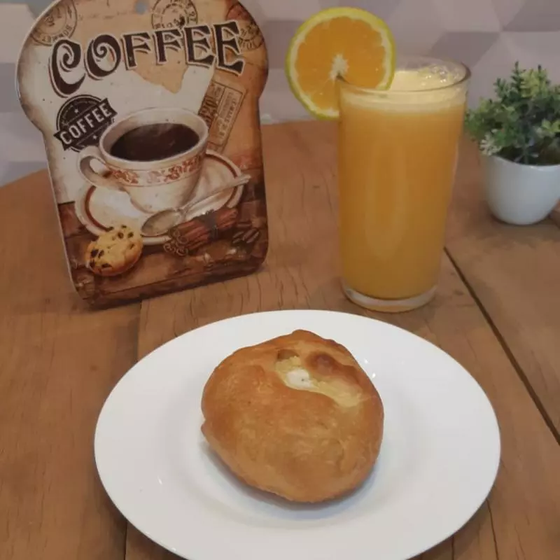 PÃO DE BATATA COM CALABRESA