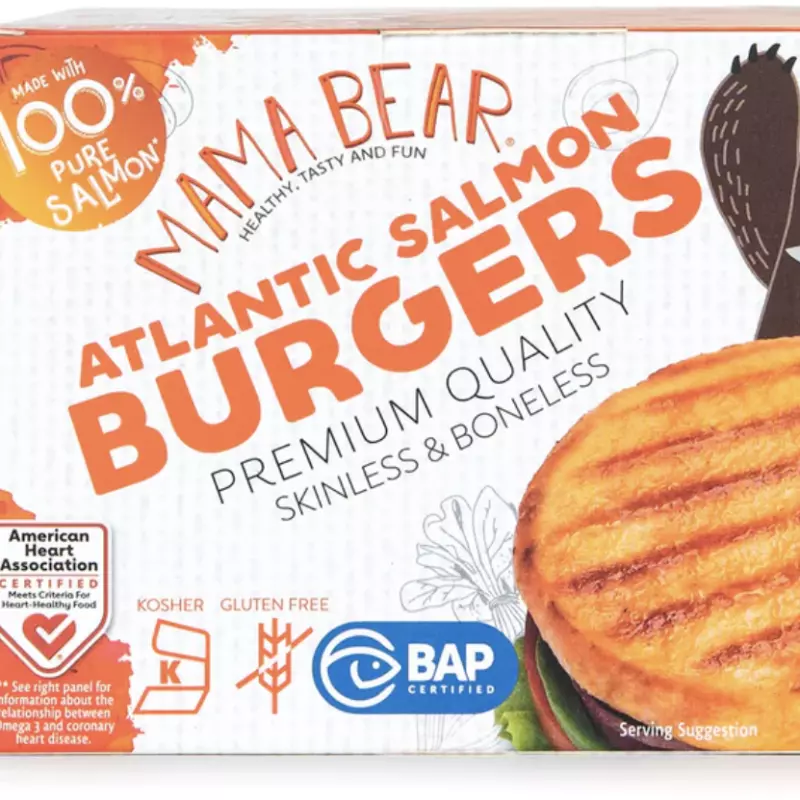 Hamburguesas de Salmón