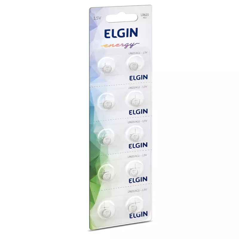 BATERIA ELGIN ALCALINA LR-621 C/10