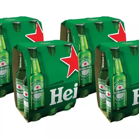 10 CX C/24 Heineken de 330ml