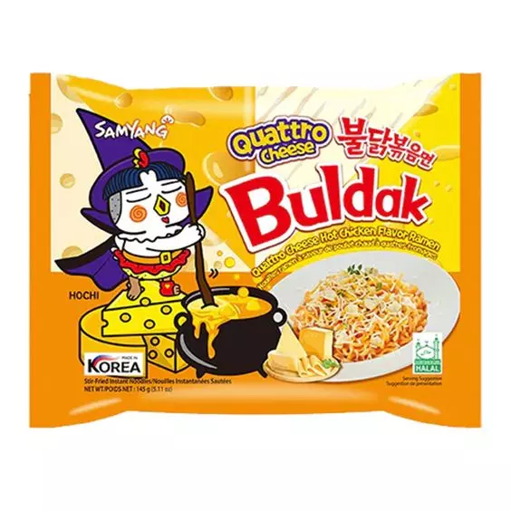 Buldak Quattro Cheese