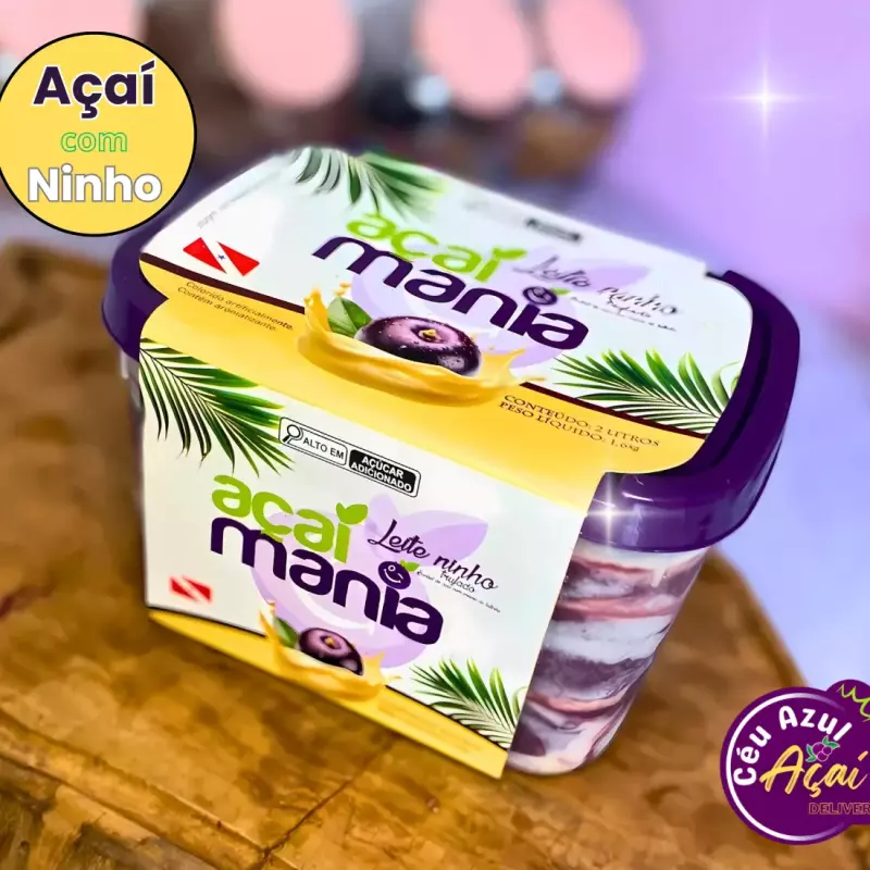 Açaí Premium c/ Ninho - 02 litros