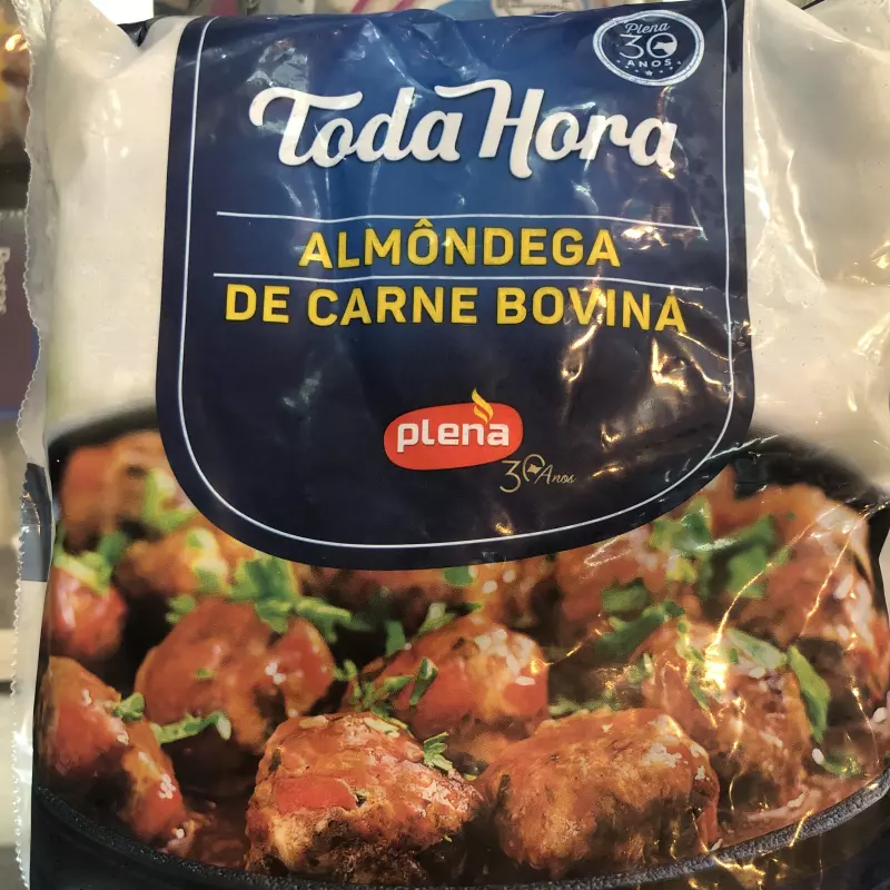 Almôndegas carne bovina