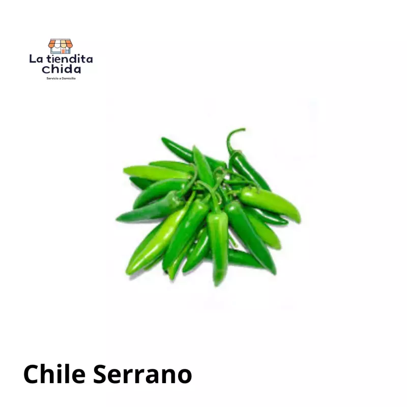 Chile serrano (verde)