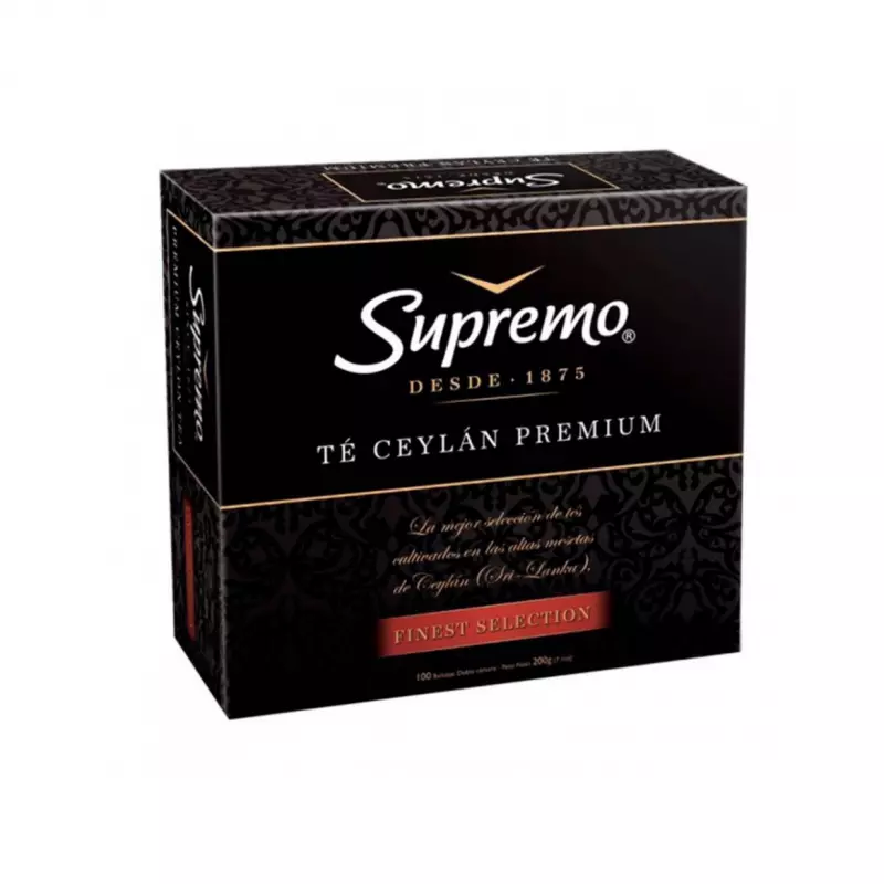 Te Ceylán premium Supremo 100 unid