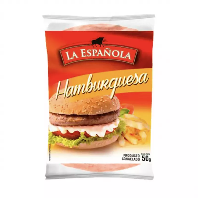 Pack 4 hamburguesas la española 50g