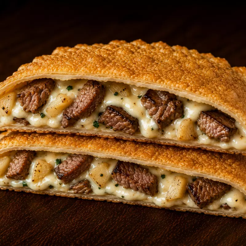 Filé ao Alho com Muçarela
