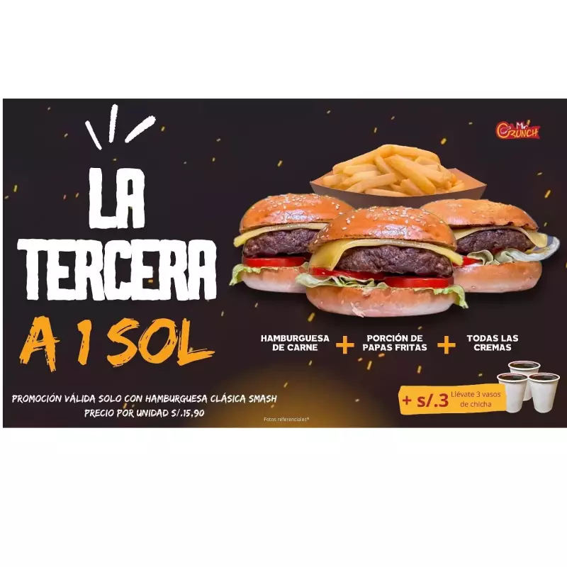 La Tercera a 1 sol