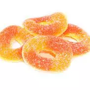 Aros de durazno