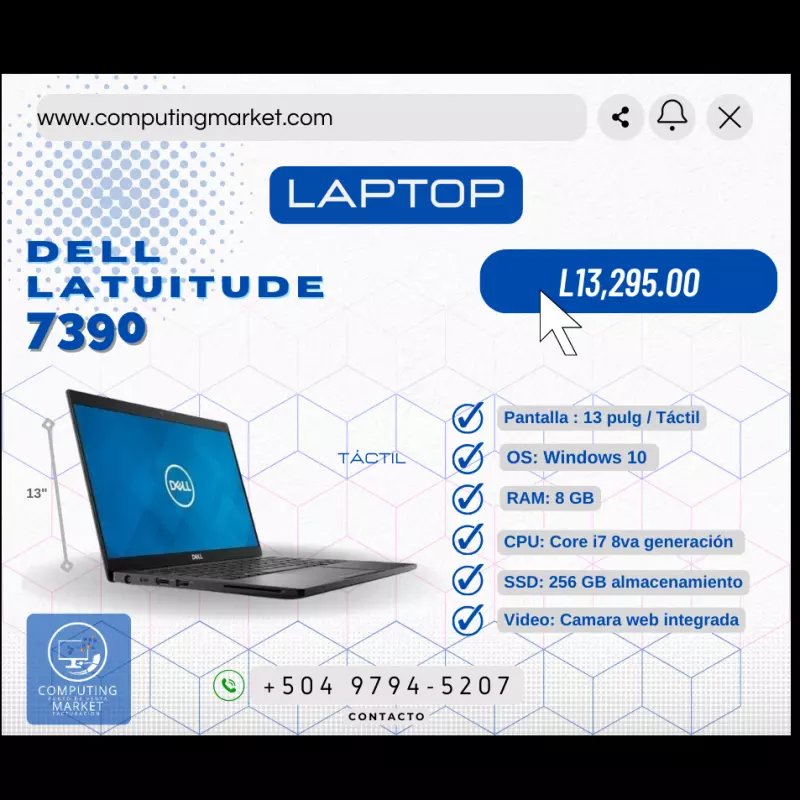 Laptop Dell Latitude 7390