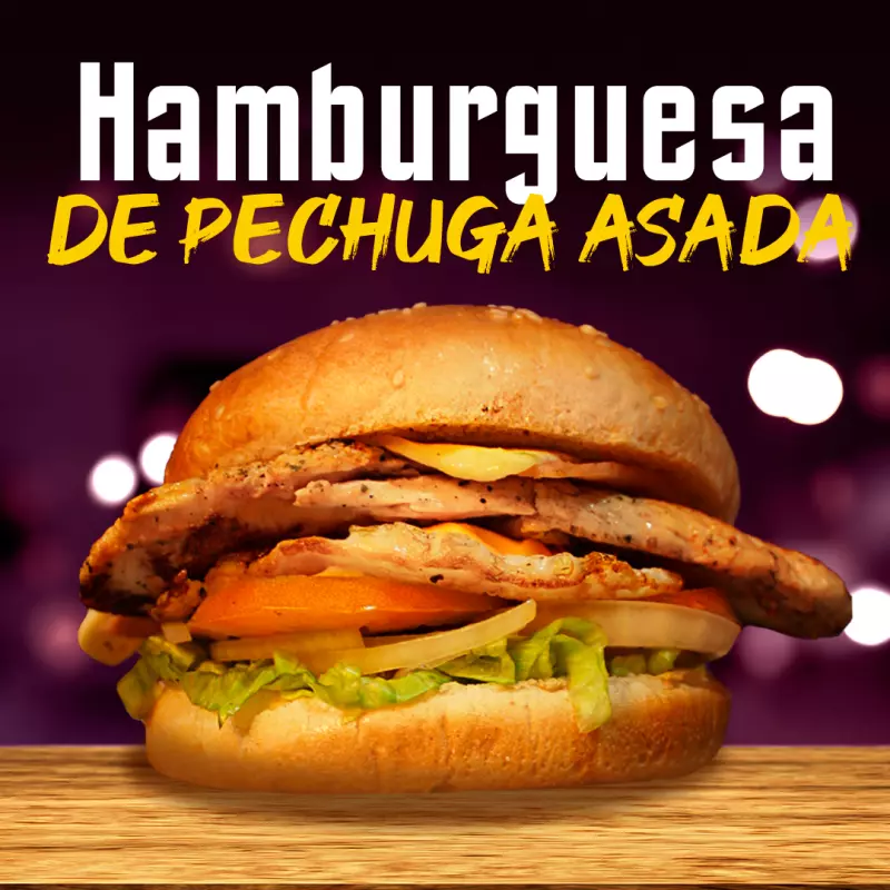 HAMBURGUESA PECHUGA