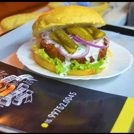 FALAFEL BURGUER VEGETARIANO