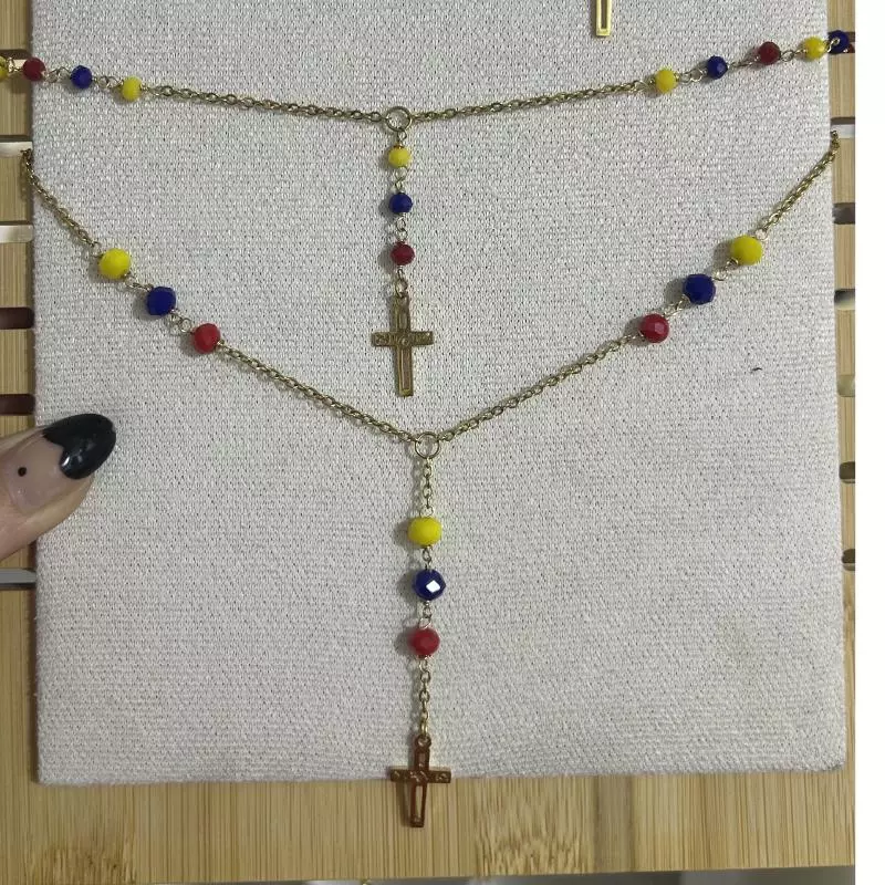 Collar cadena rosario