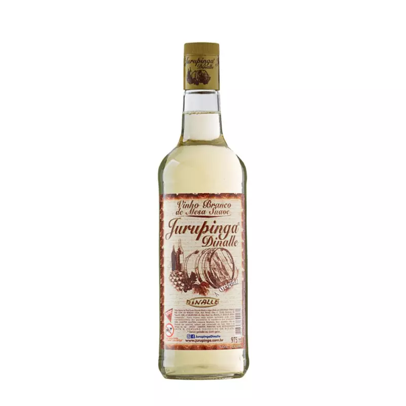 Vinho Branco Jurupinga Suave 1L