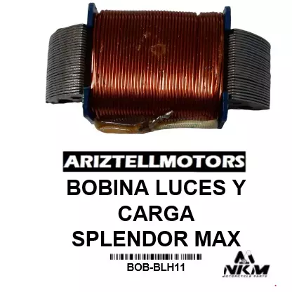 BOBINA LUCES/CARGA SPLENDOR MAX