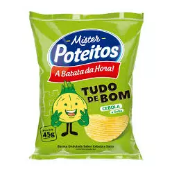 BATATA MR POTEITOS CEBOLA SALSA 45G