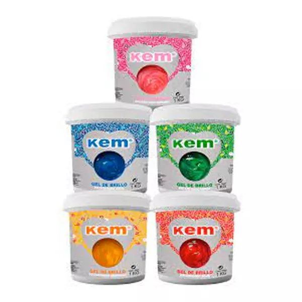 Gel de Brillo Rojo y verde Ken 150Gr