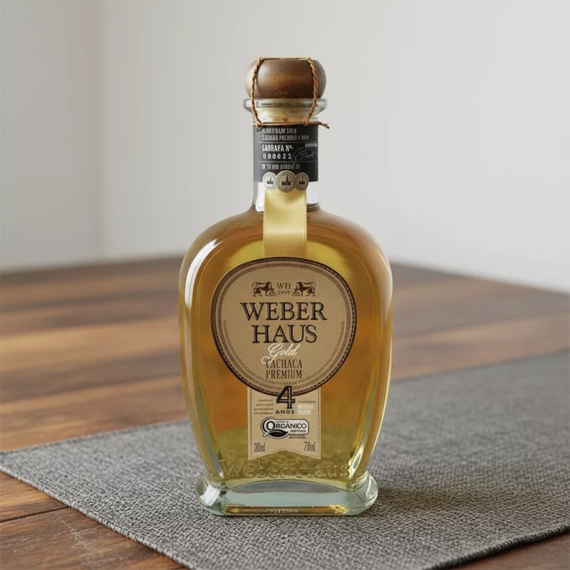 Cachaça Weber Haus Premium Gold 4