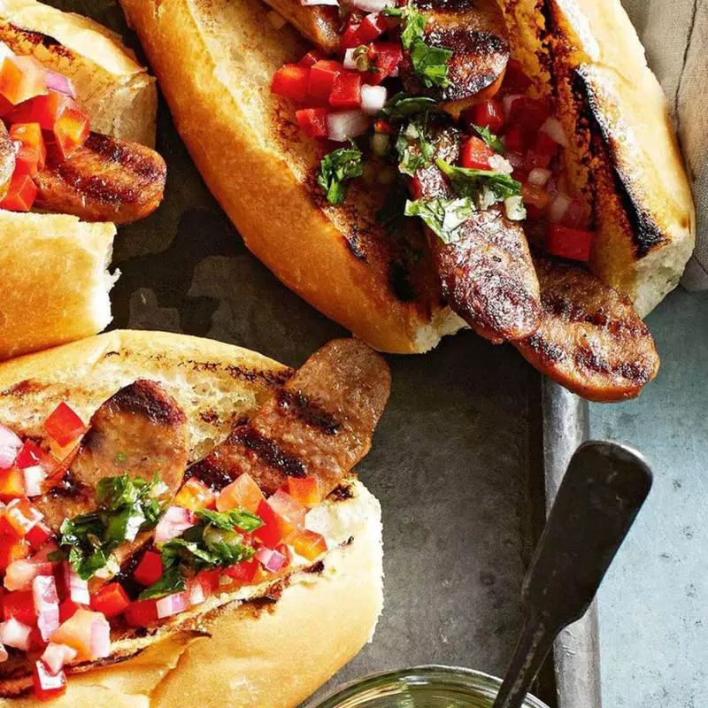 Choripan Completo