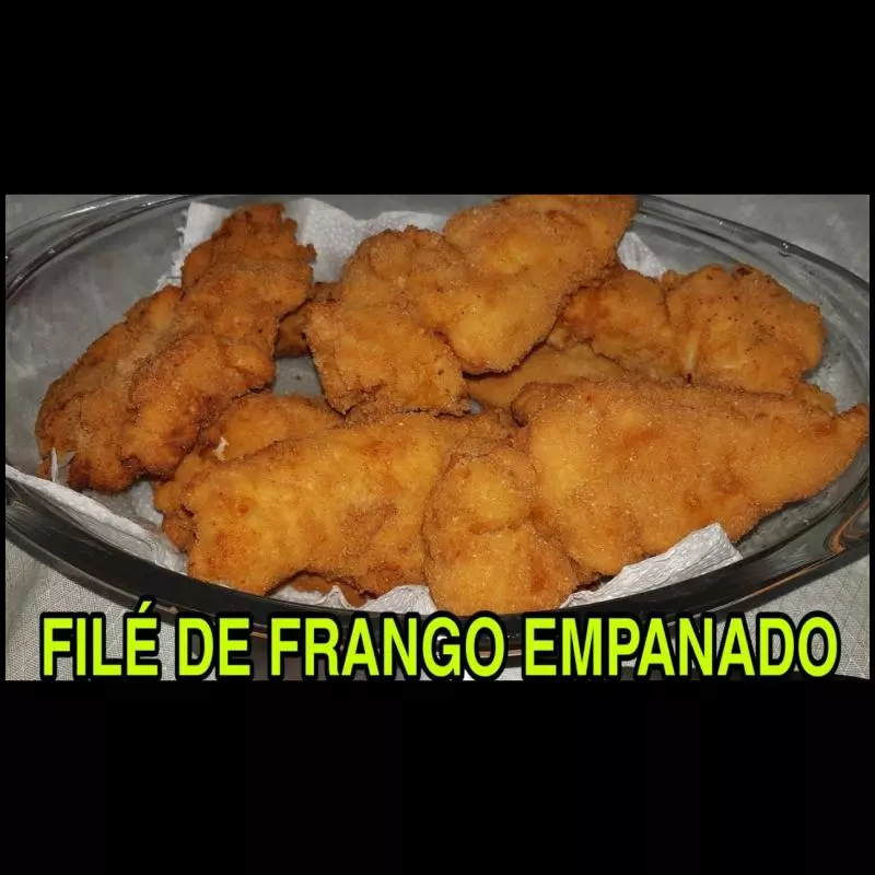 Filé frango milanesa-entrega free