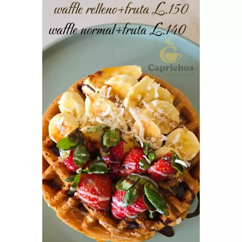 WAFFLE RELLENO