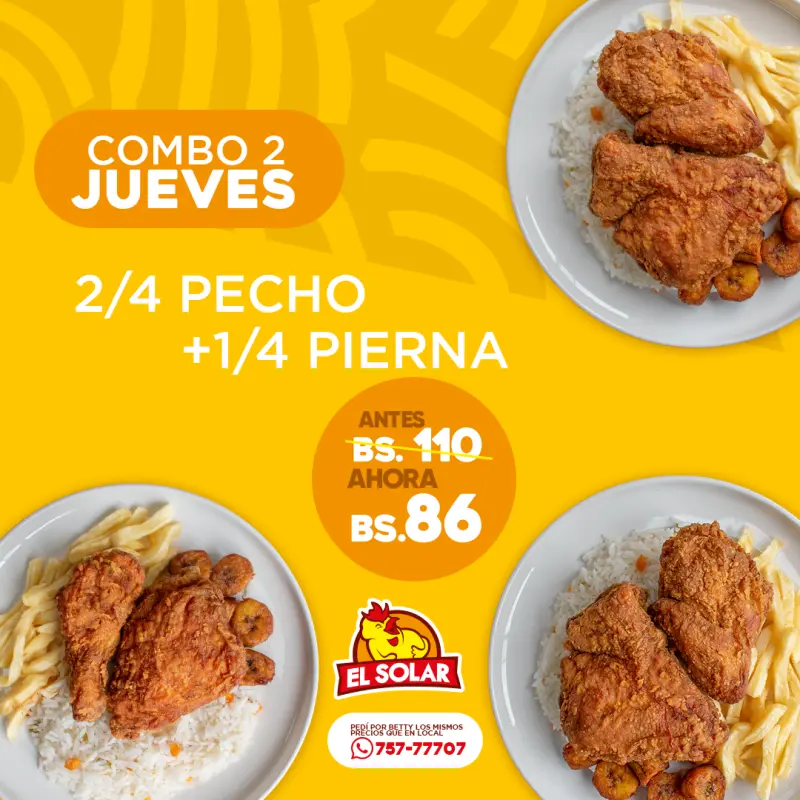 Combo Jueves 2 🔥
